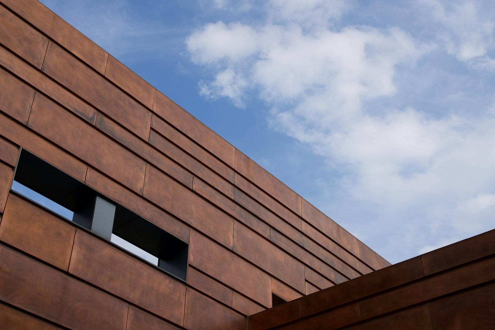 COR-TEN steel architectural facade application
